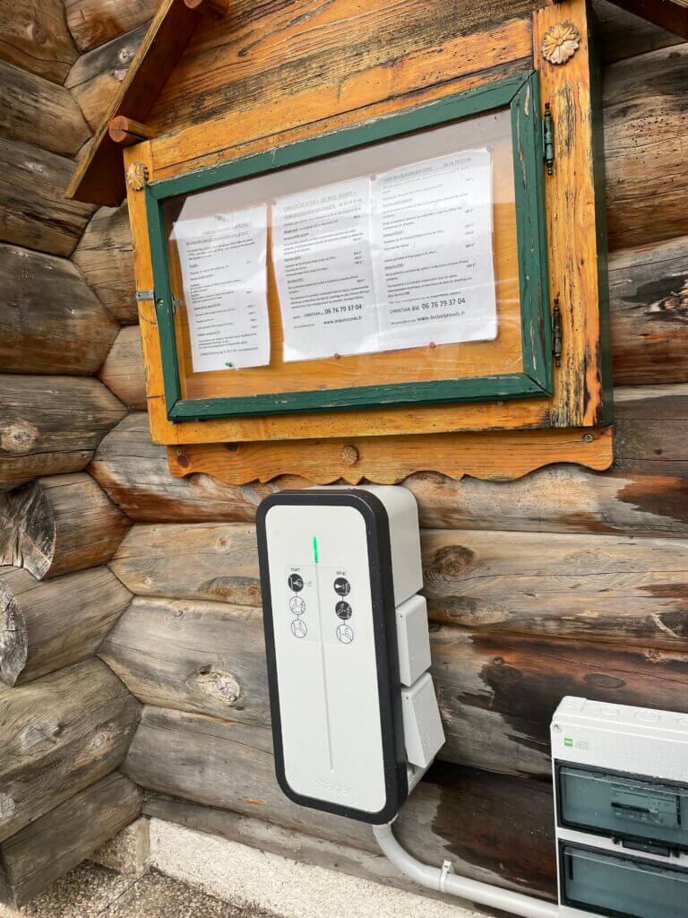 Borne Hager Witty pour un gîte.